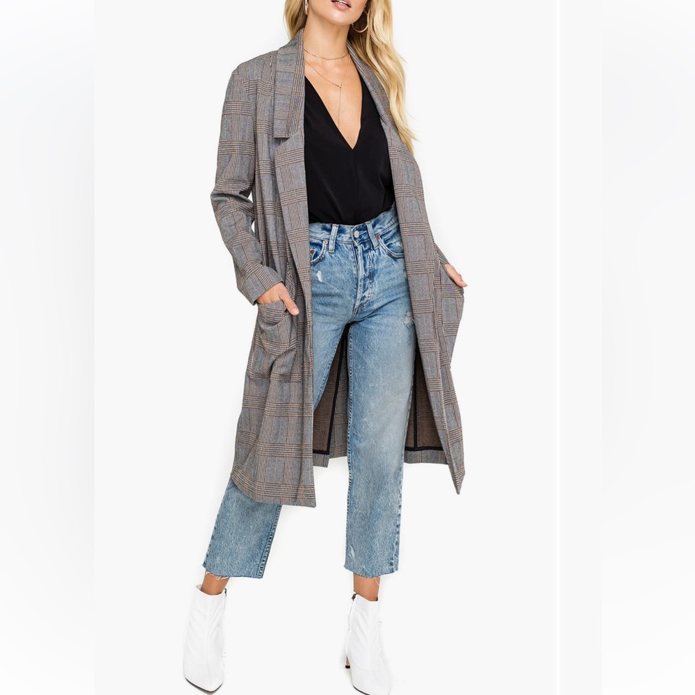 Oversized blazer.
